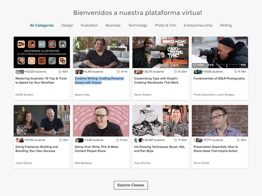 plataforma elearning a medida