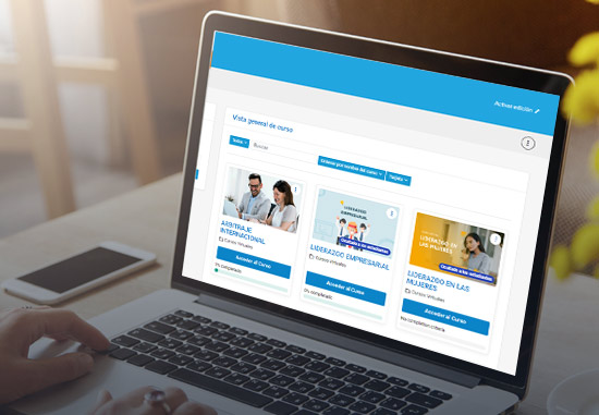interfaz amigable moodle
